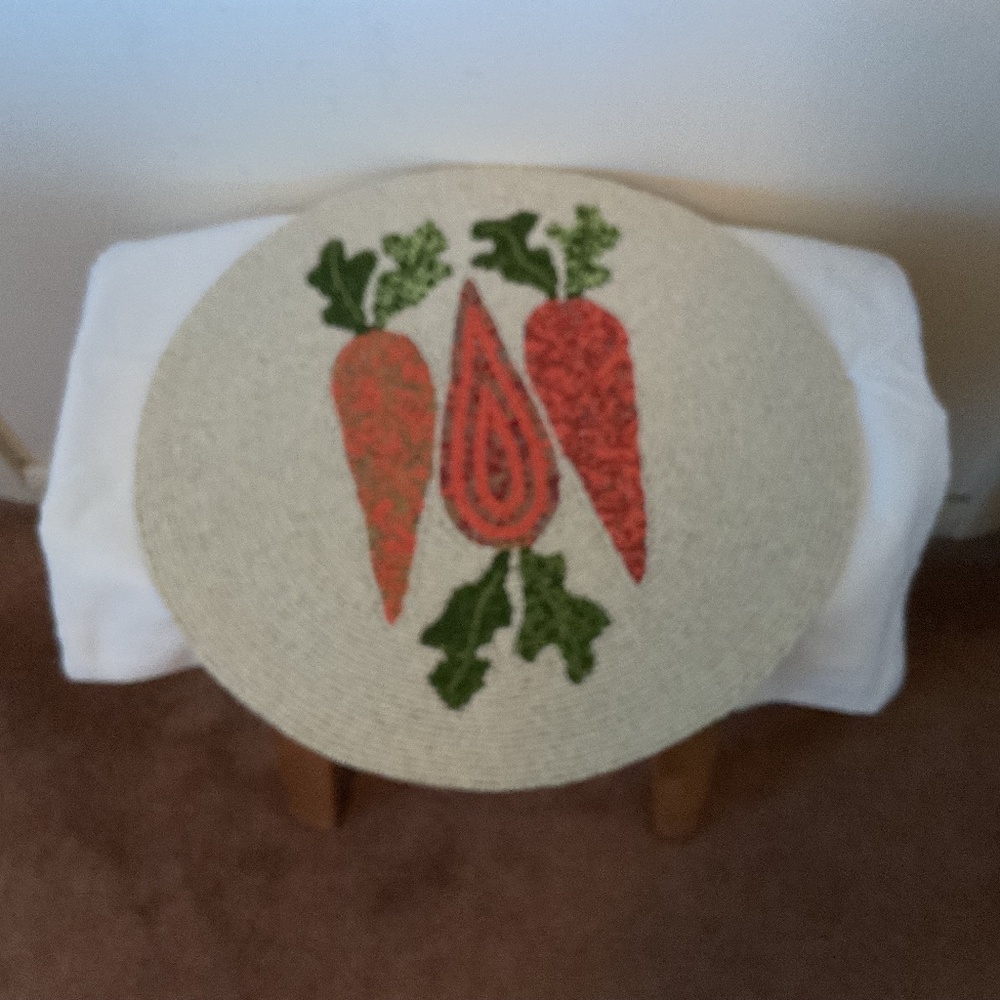 A Beaded Easter Placemat